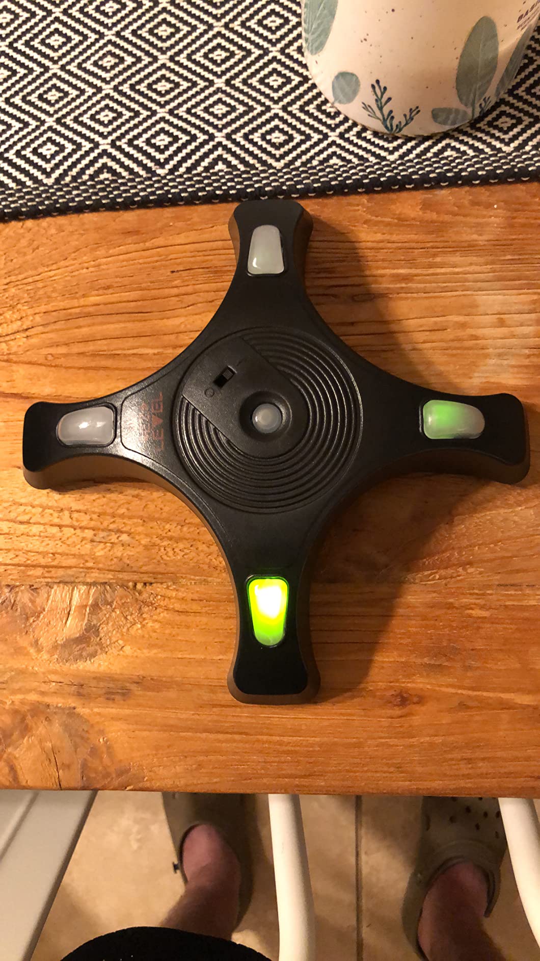 Camco Camper EZ Level - Easy RV Leveling System - Features Illuminated Indicator Lights & Automatic Shut-Off Function when Not In-Use - Includes Pre-Installed On/Off Switch (25505) customer photo 2