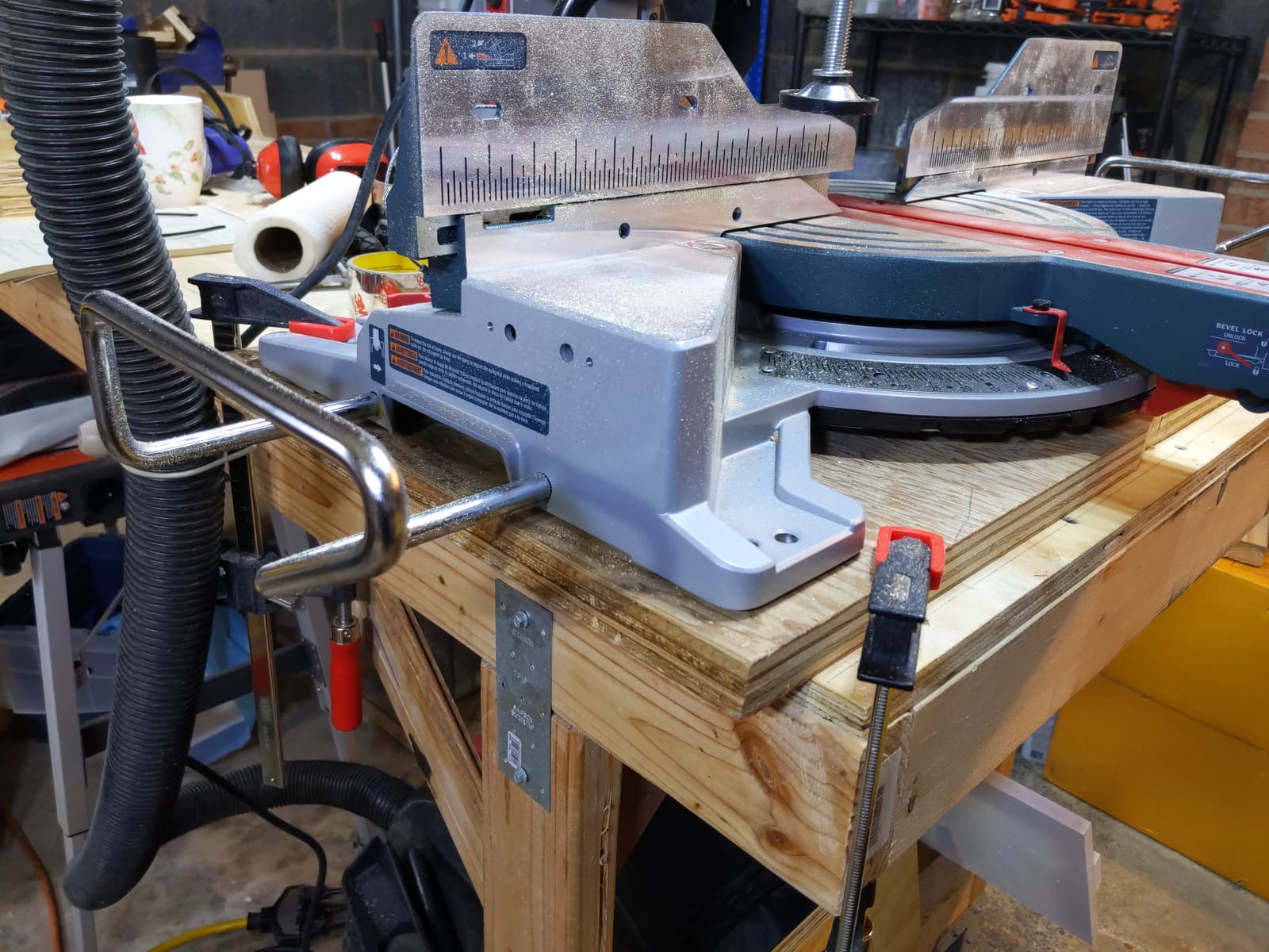 BOSCH 15.0 Amp CM10GD 10 In. Dual-Bevel Glide Miter Saw for Woodworking customer photo 2