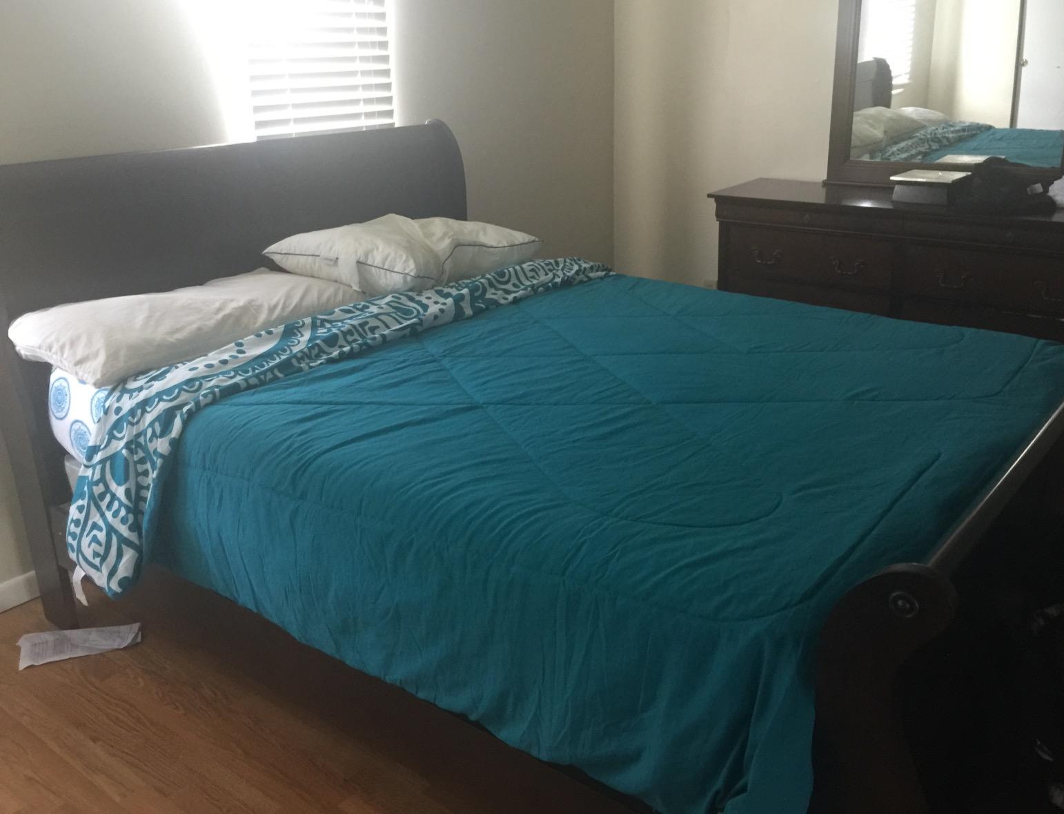 Best Price Mattress 10 inch Queen Mattress Bed-In-A-Box, Green Tea Memory Foam, White customer photo 2