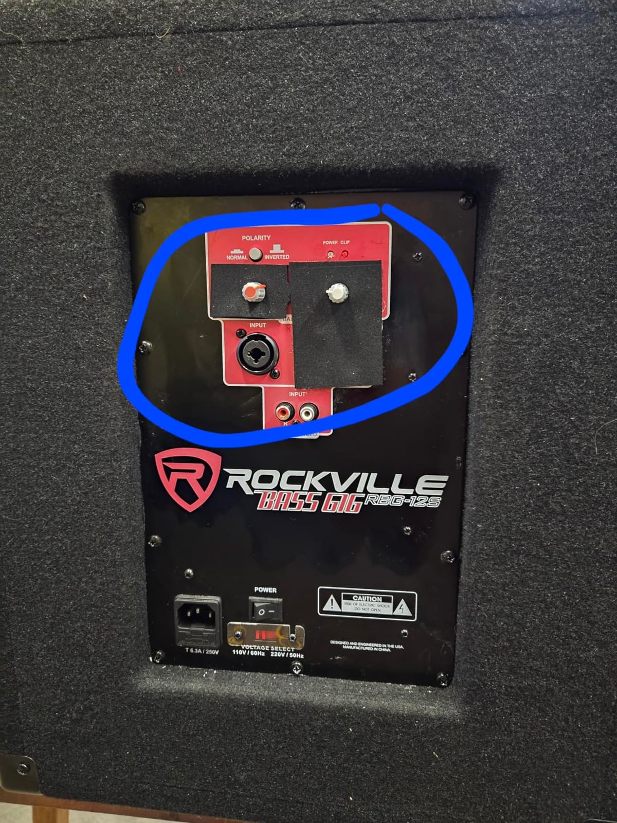 Rockville RBG18S Bass Gig 18