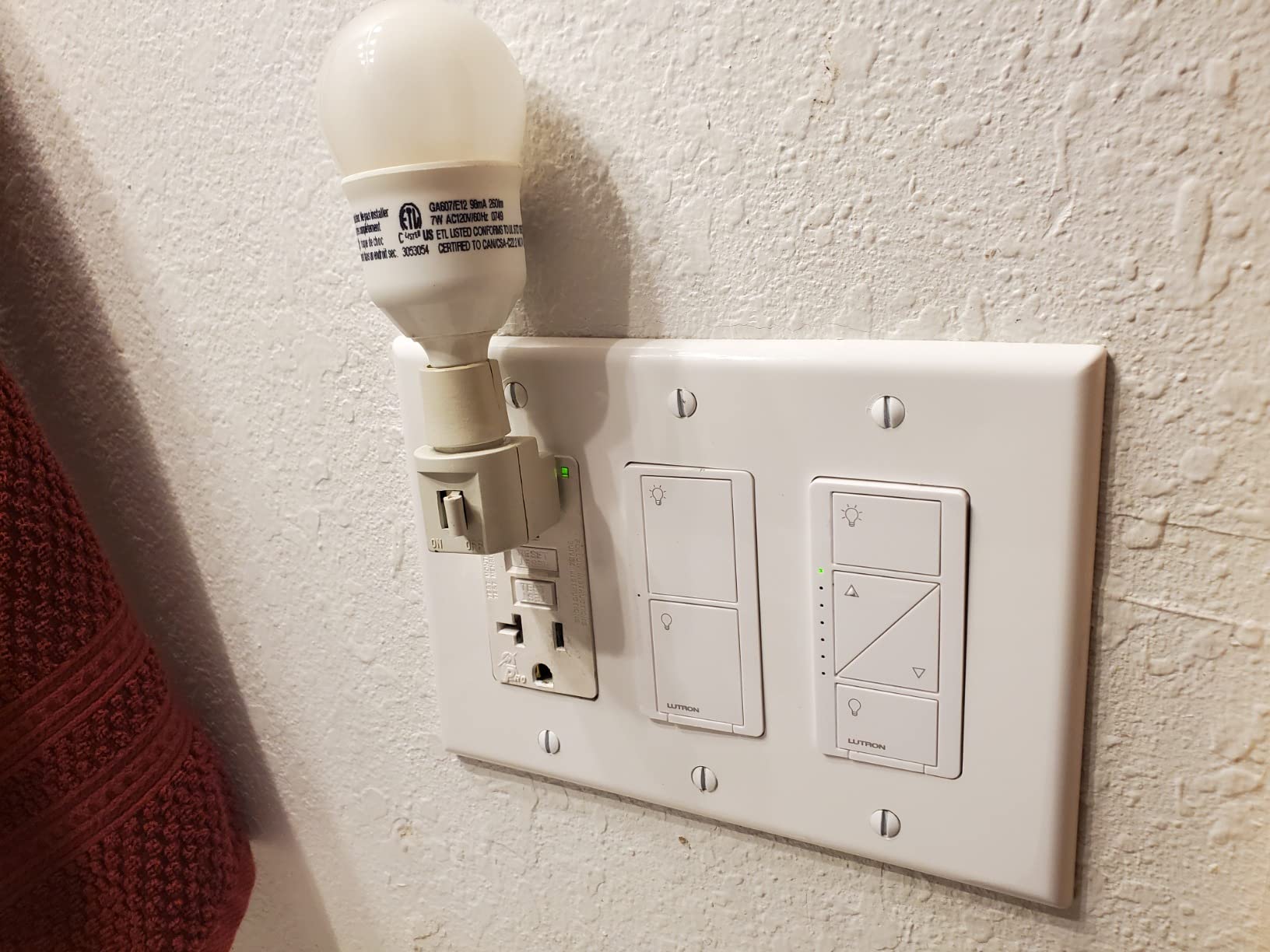 Lutron Caseta Smart Dimmer Switch (Smart Hub Required), No Neutral Required customer photo 1