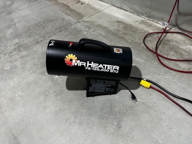 Mr. Heater 125,000 BTU Quiet Burner Technology Forced Air Propane Heater customer photo 2