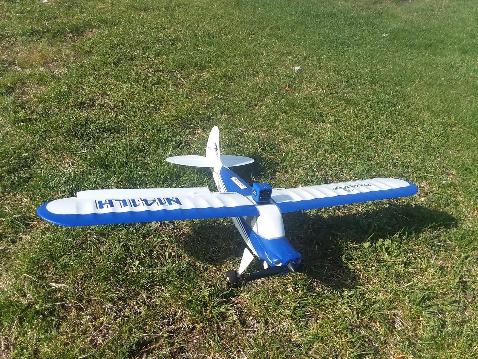 HobbyZone Sport Cub S RC Airplane RTF with SAFE Technology (Includes 6-CH 2.4GHz Transmitter | 150mAh 3.7V LiPo Battery | USB Charger), HBZ4400,Blue customer photo 2