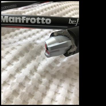Manfrotto BeFree Compact Lightweight Carbon Fiber Tripod for Travel Photography (Black) customer photo 2