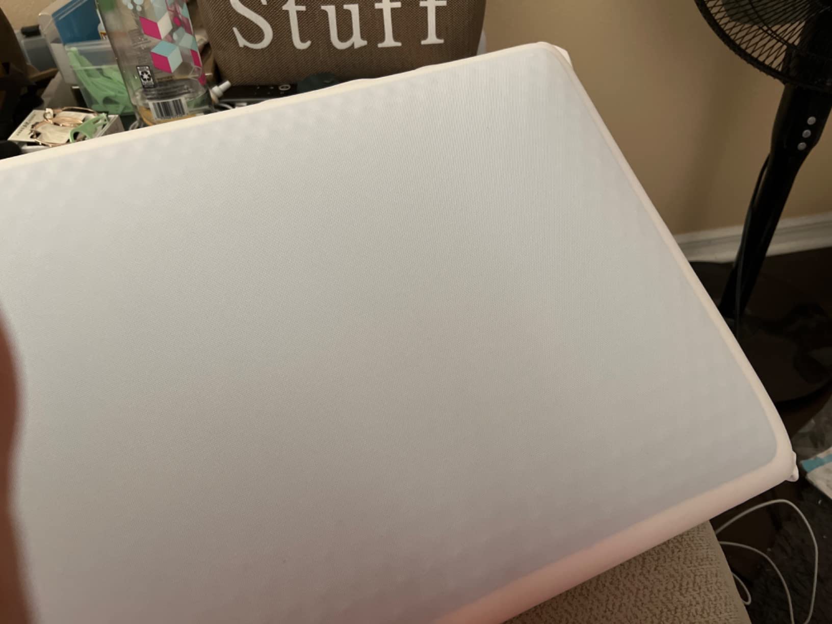 Cool Gel Cooling Pillow for Sleeping - Standard Size Cooling Memory Foam Pillow, Reversible Ergonomic Design, Pressure Relief customer photo 1