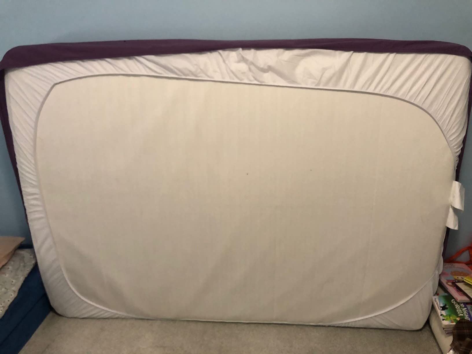 Linenspa Waterproof Mattress Protector - Breathable, Noiseless, Full customer photo 1