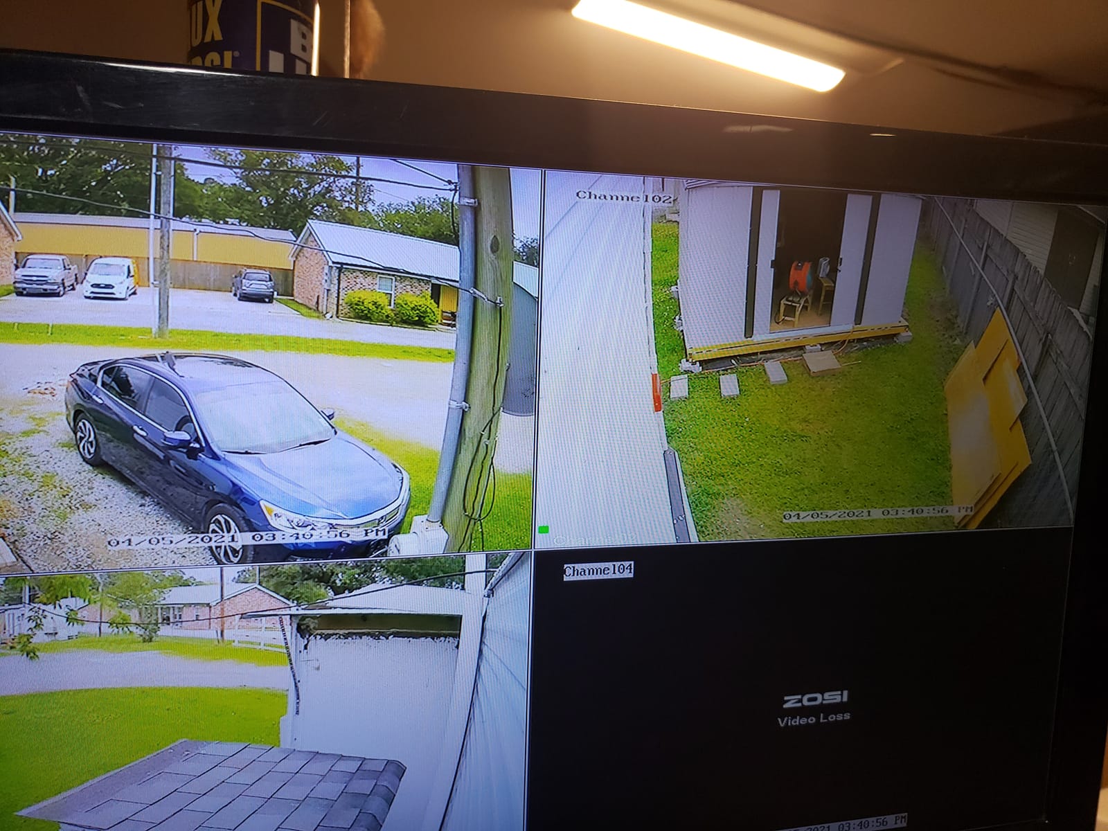 ZOSI 3K Lite Security Camera System Indoor Outdoor,AI Human/Vehicle Detection,Night Vision,Remote Access,4pcs 1080P 1920TVL Weatherproof Surveillance Cameras,H.265+ 8CH 5MP Lite CCTV DVR(NO HDD) customer photo 2