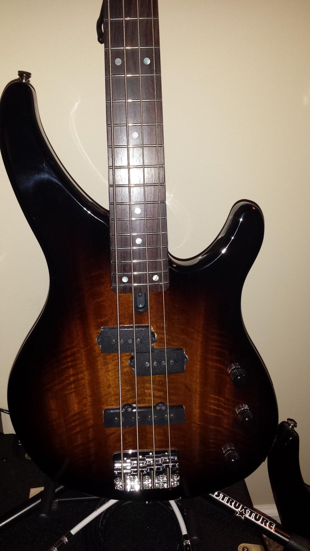 Yamaha TRBX174 BL 4-String Electric Bass Guitar customer photo 2
