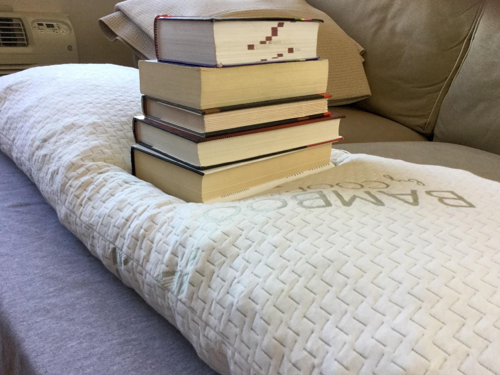 Coop Home Goods Original Adjustable Body Pillow, 20x54 Long Pillow for Back, Shoulder, Hip and Knee Support, Side Sleeper Body Pillows for Adults with Memory Foam & Washable Cover customer photo 2