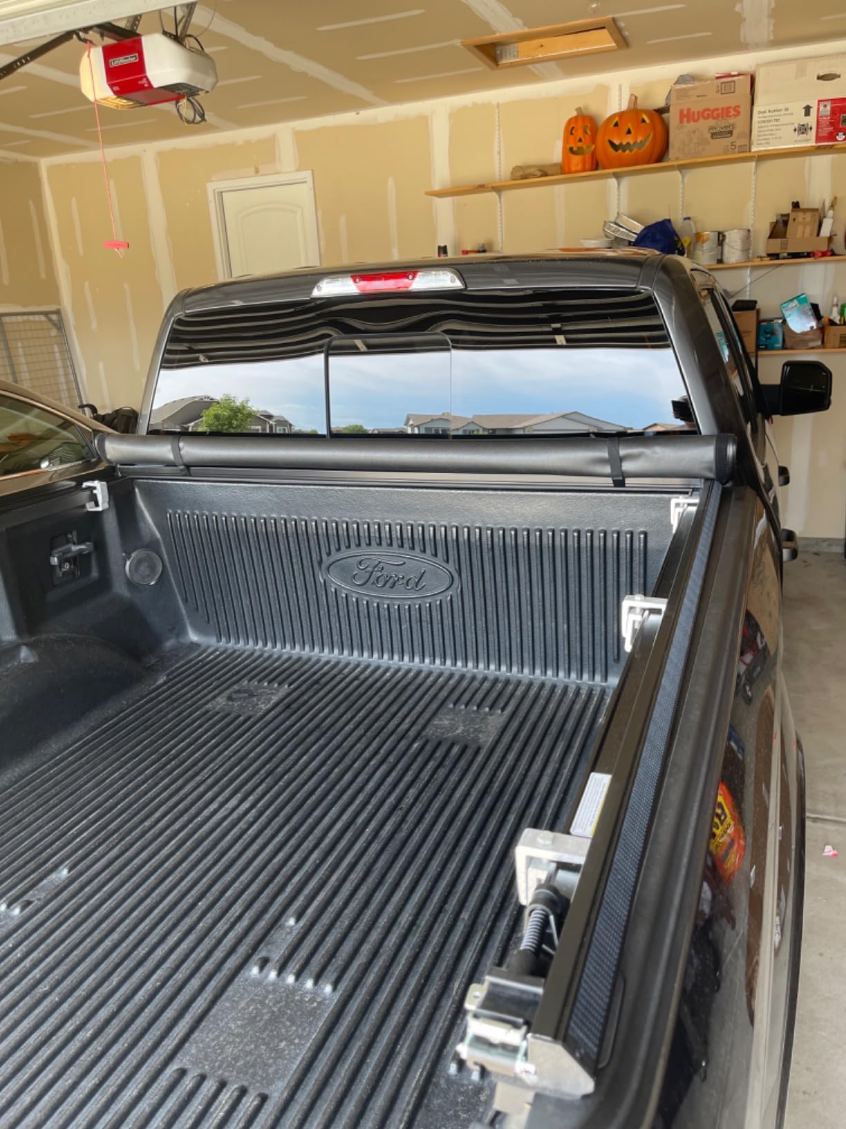 TruXedo TruXport Soft Roll Up Truck Bed Tonneau Cover | 297701 | Fits 2015-2026 Ford F-150 5' 7
