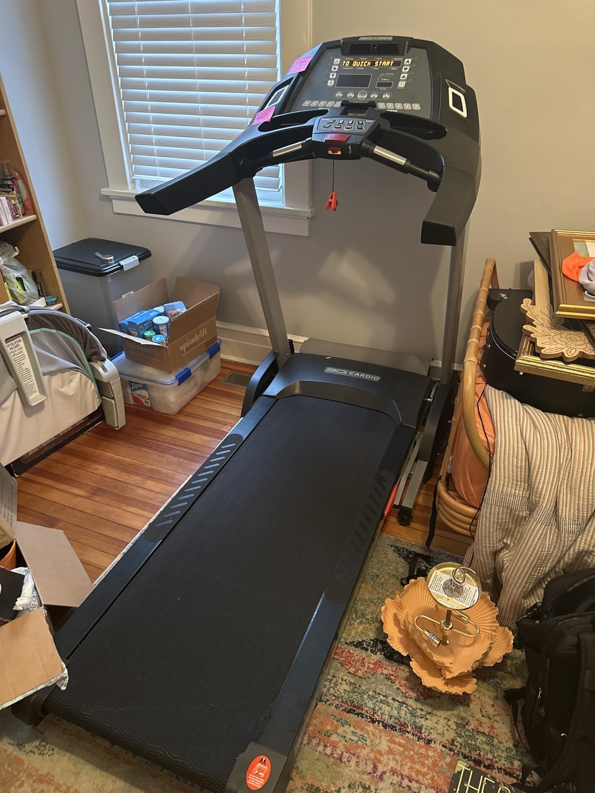 3G Cardio Pro Runner X Treadmill - Heavy Duty Home Construction - FreeSync FTMS Bluetooth Connectivity - Low 6.5