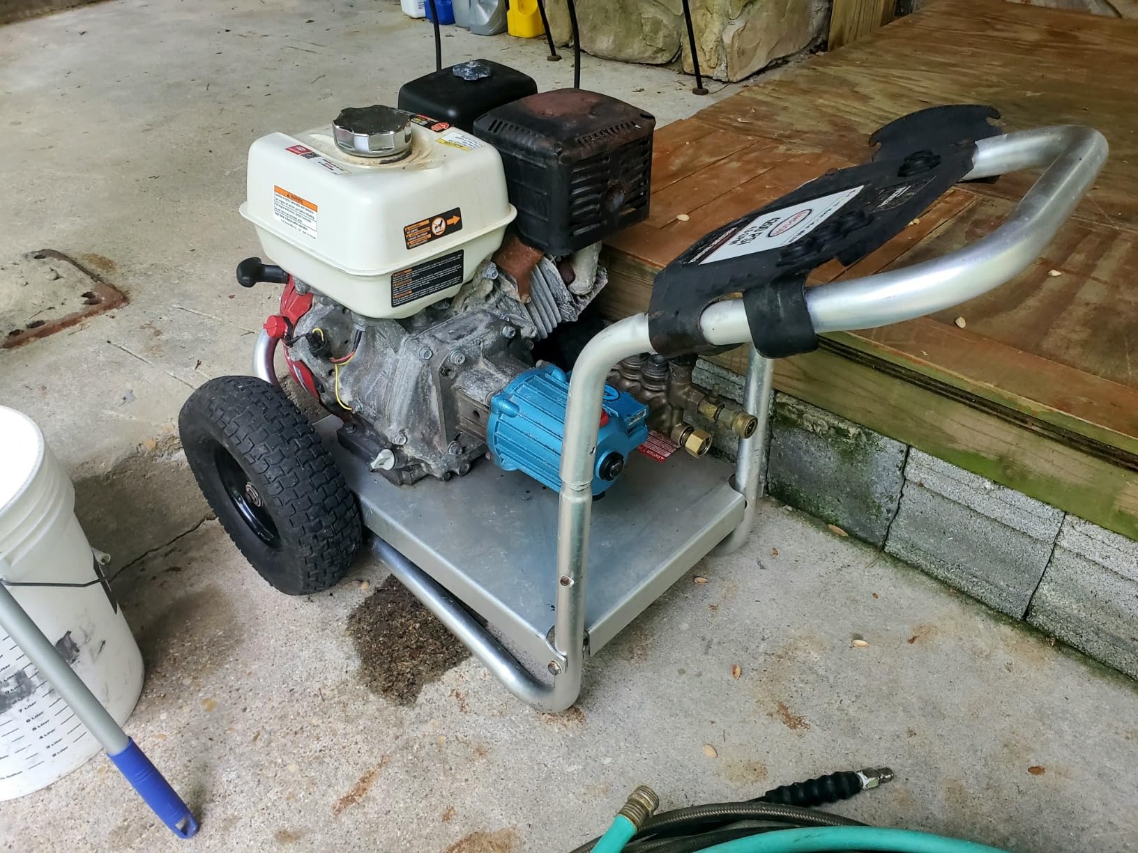 Simpson Aluminum Series 4200 PSI Gas Pressure Washer, 2.5 GPM, Honda GX390 customer photo 2
