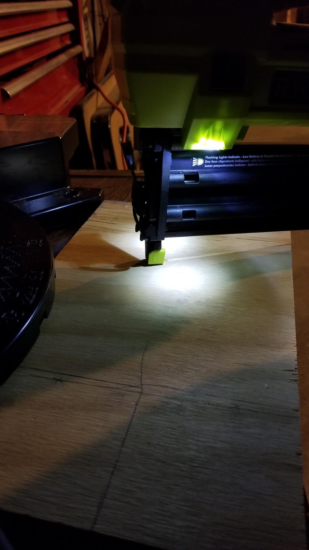 18-Volt ONE+ AirStrike 18-Gauge Cordless Brad Nailer (Tool-Only) customer photo 1