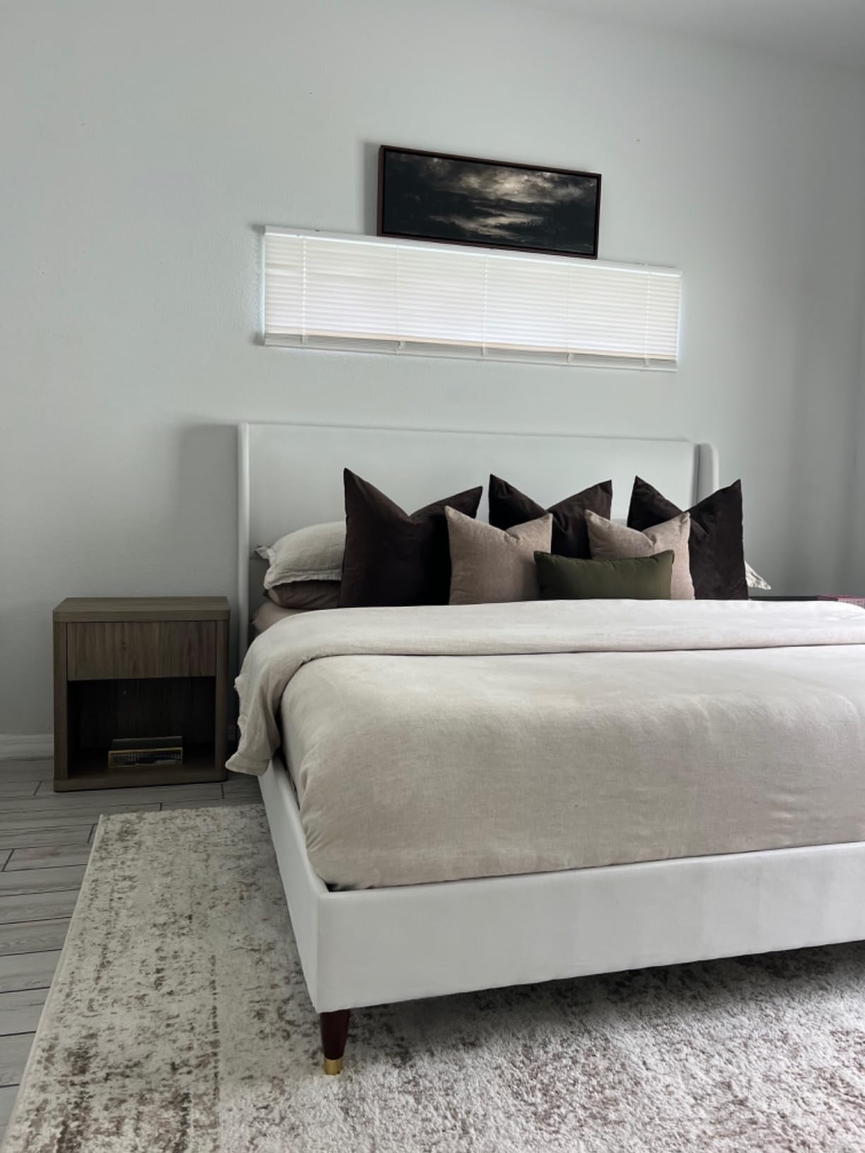 Simple&Opulence 100% French Linen Duvet Cover Set with Embroidered, 3 Pcs Washed Soft Farmhouse Bedding Set with Button Closure, 1 Comforter Cover and 2 Pillowshams (Queen, Natural Linen) customer photo 2