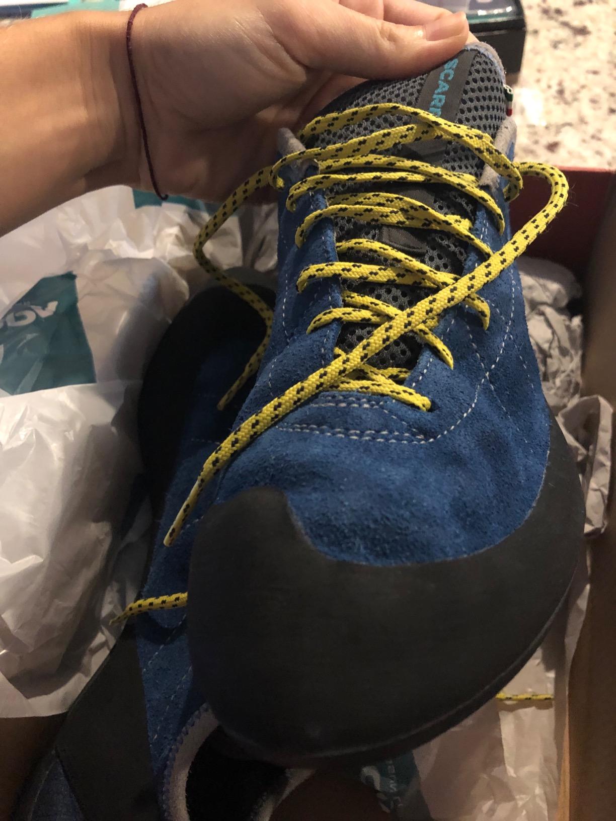 SCARPA Men's Helix Lace Rock Climbing Shoes | For Trad & Sport Climbing customer photo 1