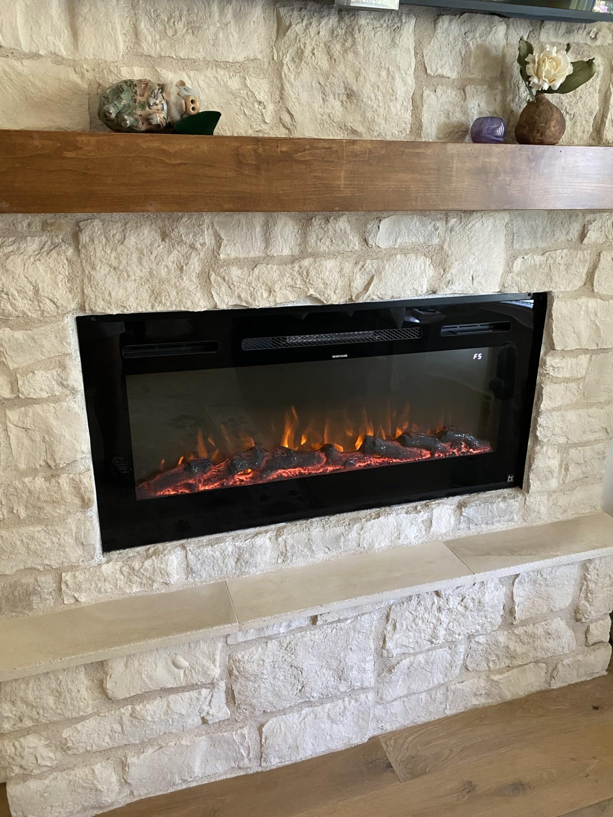 Touchstone Smart Electric Fireplace-The Sideline 60