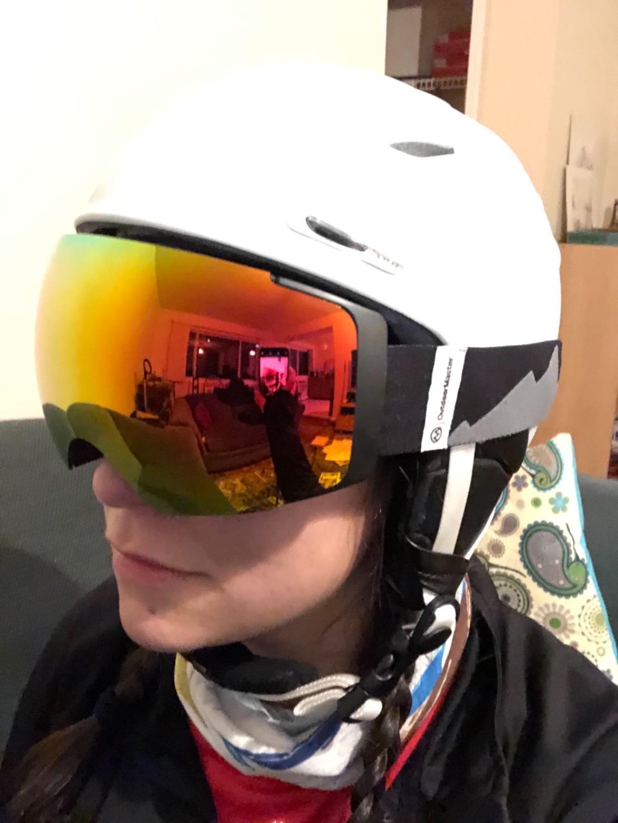 OutdoorMaster Ski Goggles PRO, OTG Snow Goggles with Interchangeable Lens customer photo 1