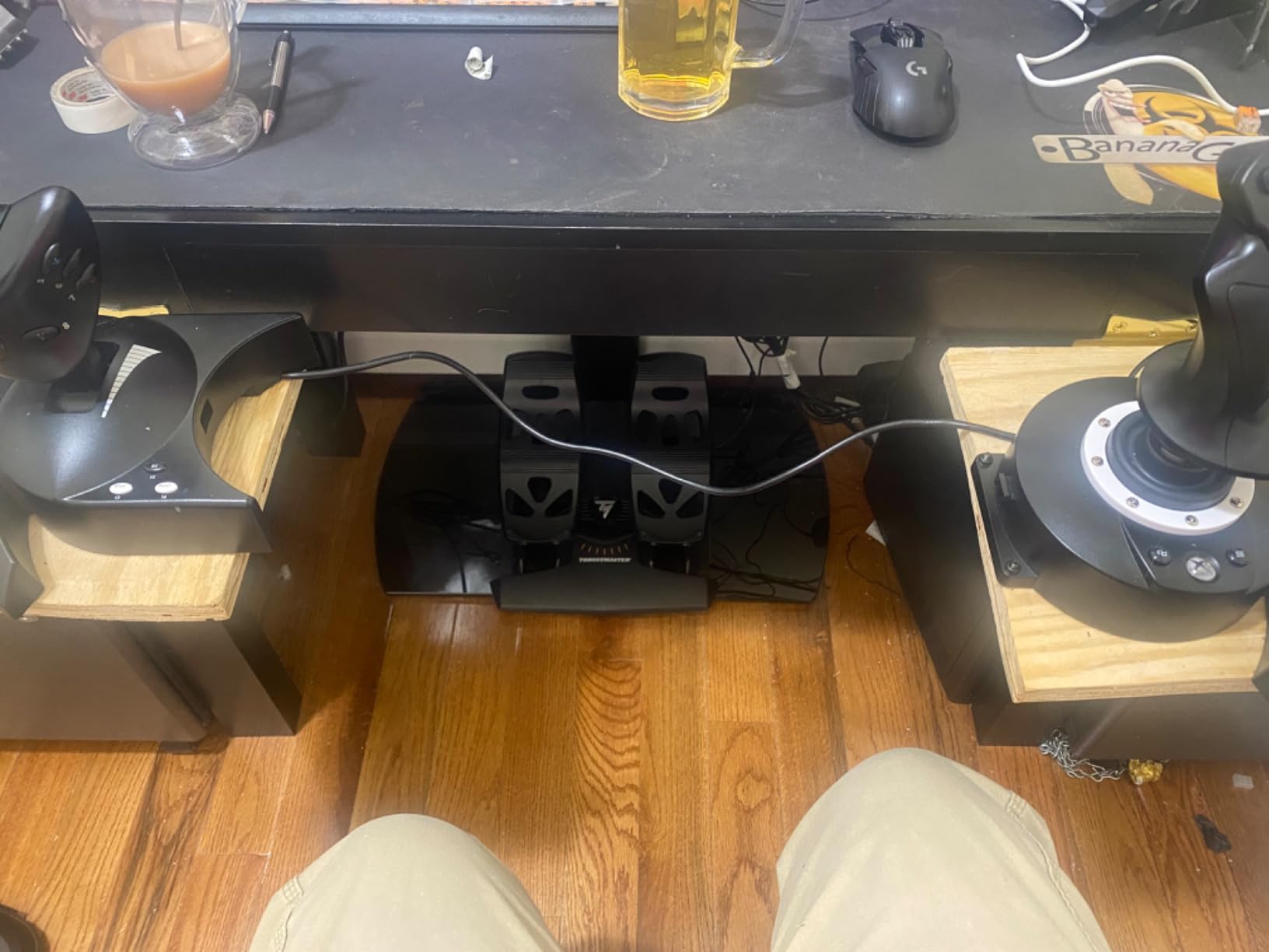 Thrustmaster TFRP Precision Flight Sim Rudder Pedals - PS5, XBOX & PC customer photo 1