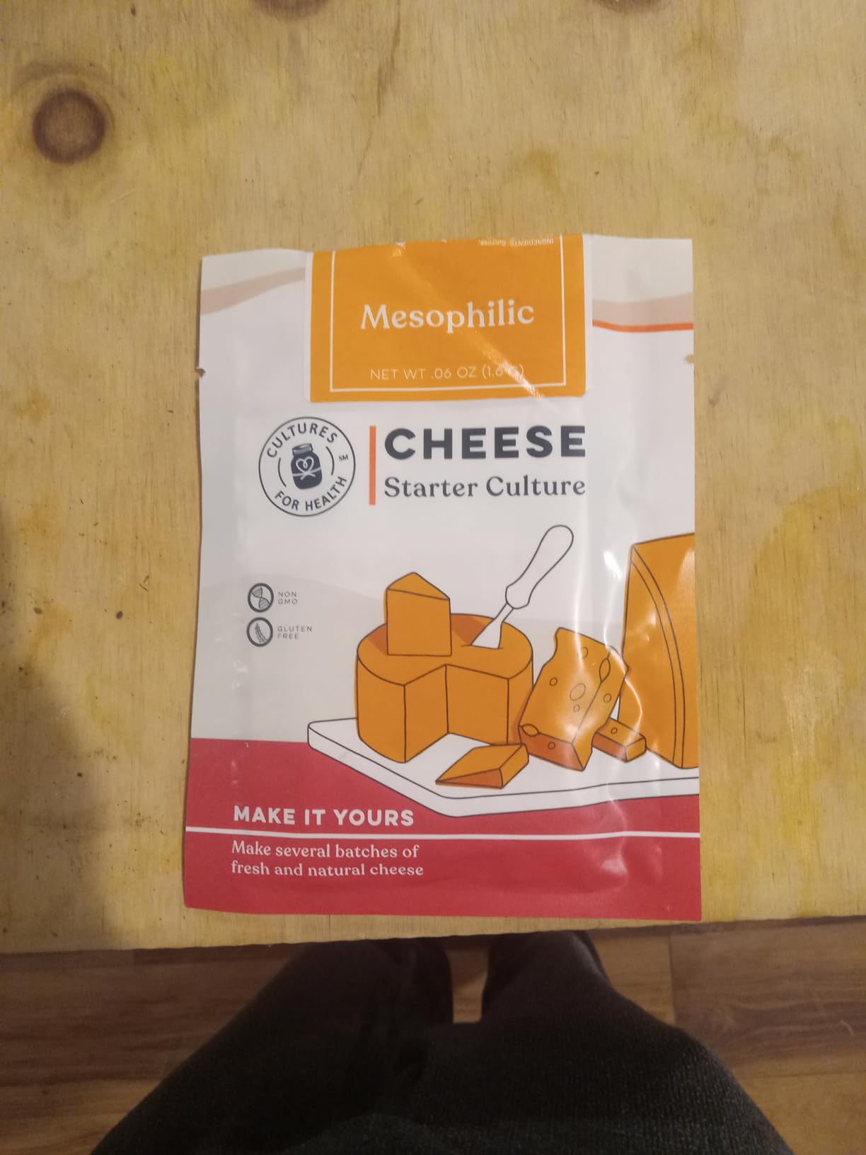 Cultures for Health Mesophilic Cheese Starter | 4 Packets Direct-Set Culture + 2 Rennet Tablets for Cheese Making | DIY Semi-Soft Fresh, Like Cheddar, Quark, Colby, Feta, Cottage, & More customer photo 2