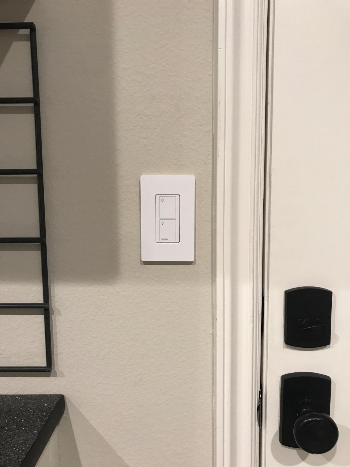 Lutron Caseta Smart Light Switch for Lighting and Fans (Smart Hub Required) customer photo 2