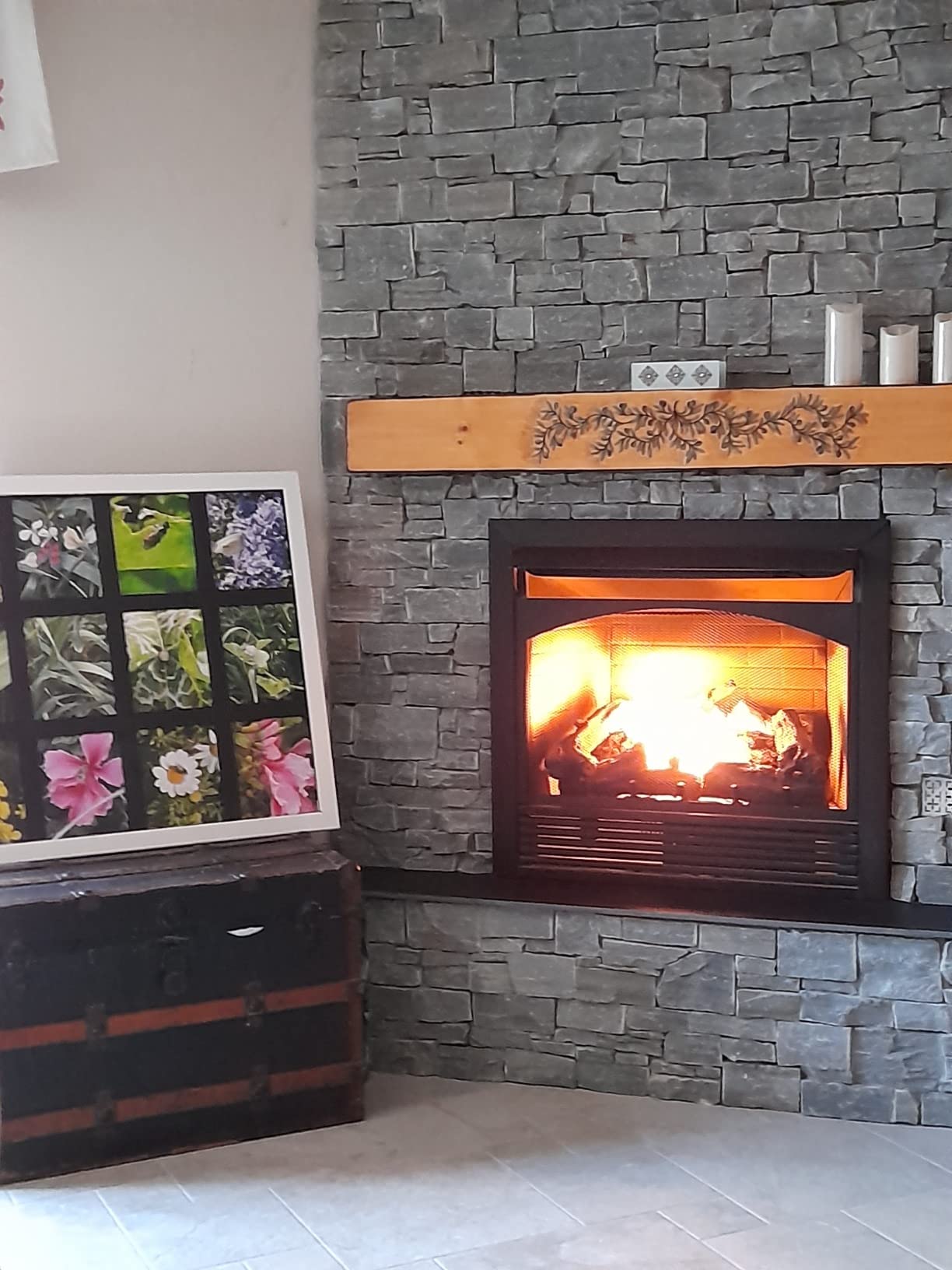 Duluth Forge Dual Fuel Ventless Gas Fireplace Insert - 32,000 BTU, Remote Control - Model# FDI32R customer photo 2