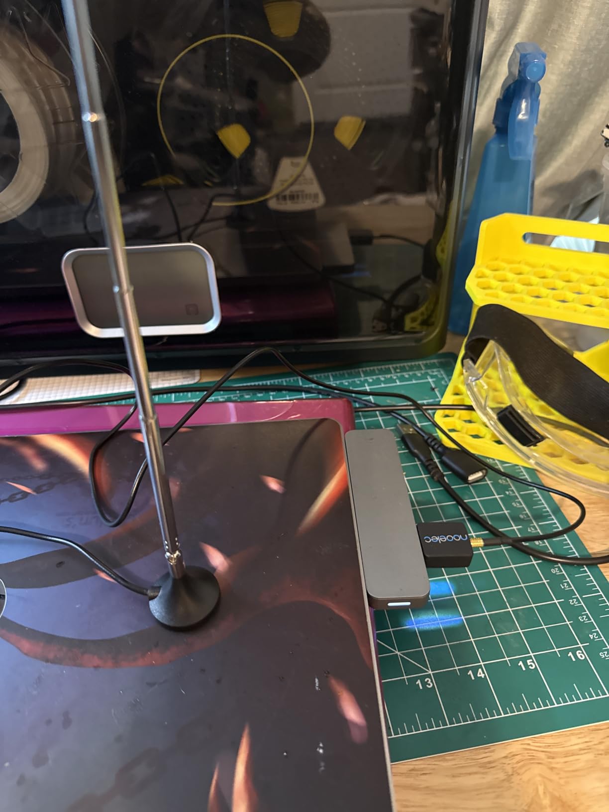 NESDR Nano 2 Plus - Tiny Black RTL-SDR USB Set (RTL2832U & R820T2) with Ultra-Low Phase Noise 0.5PPM TCXO, MCX Antenna customer photo 1