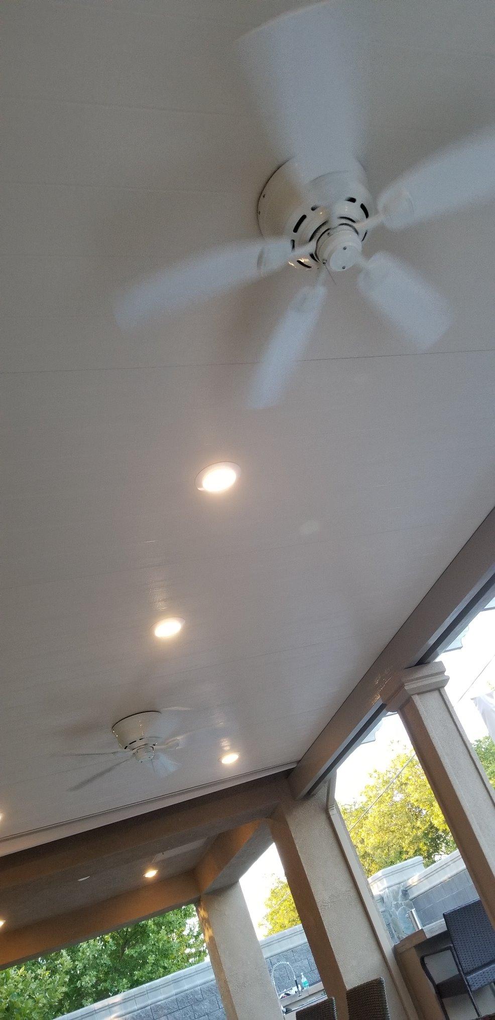 Hunter Sea Wind, Outdoor or Indoor, Ceiling Fan, 48 inch, Matte Black customer photo 1