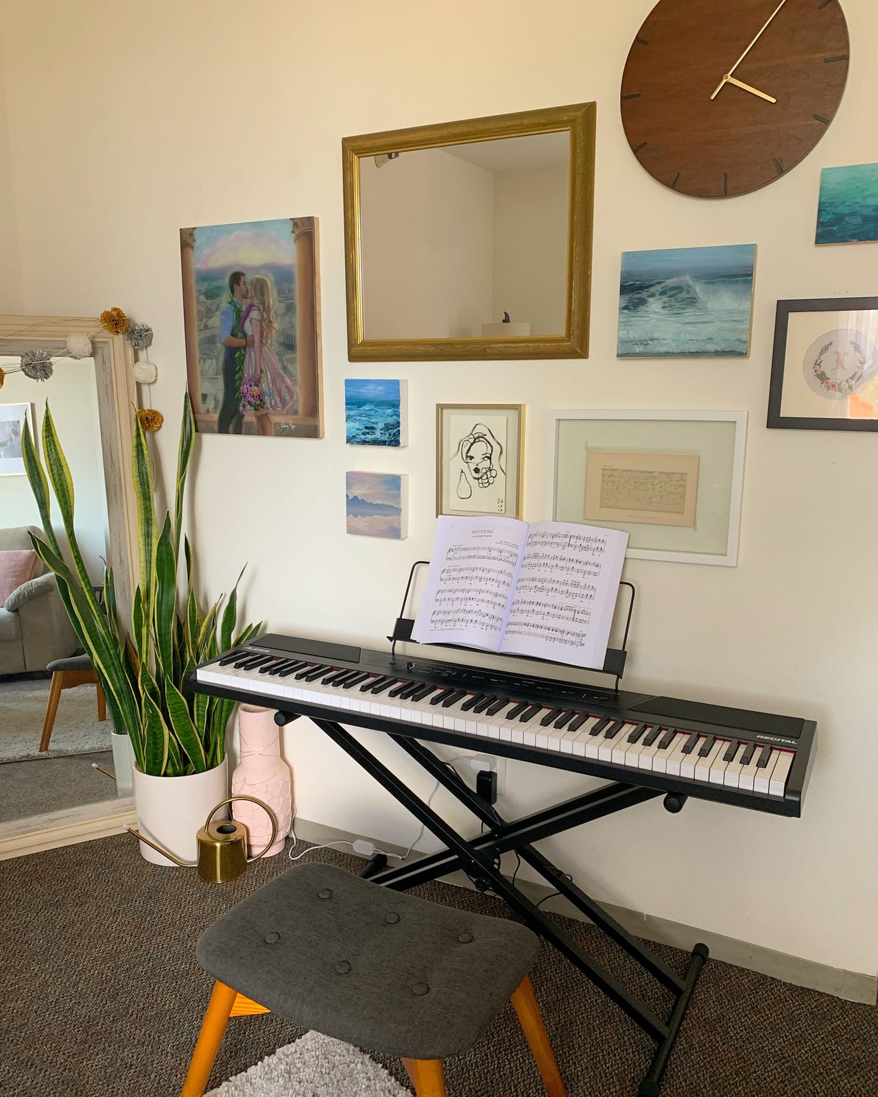 Alesis Recital 88-Key Digital Piano with Semi-Weighted Keys customer photo 2