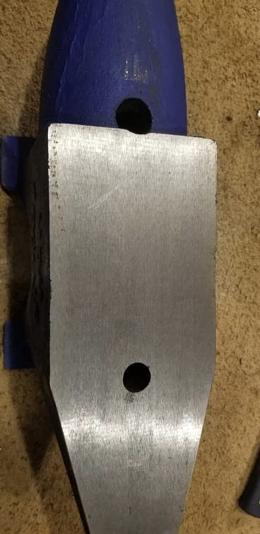 VEVOR Single Horn Anvil 86Lbs Steel Anvil Blacksmith for Sale Forge Steel Tools and Equipment Anvil Rugged Blacksmith Jewelers Durable and Robust Metal Working Tool, Grey customer photo 1