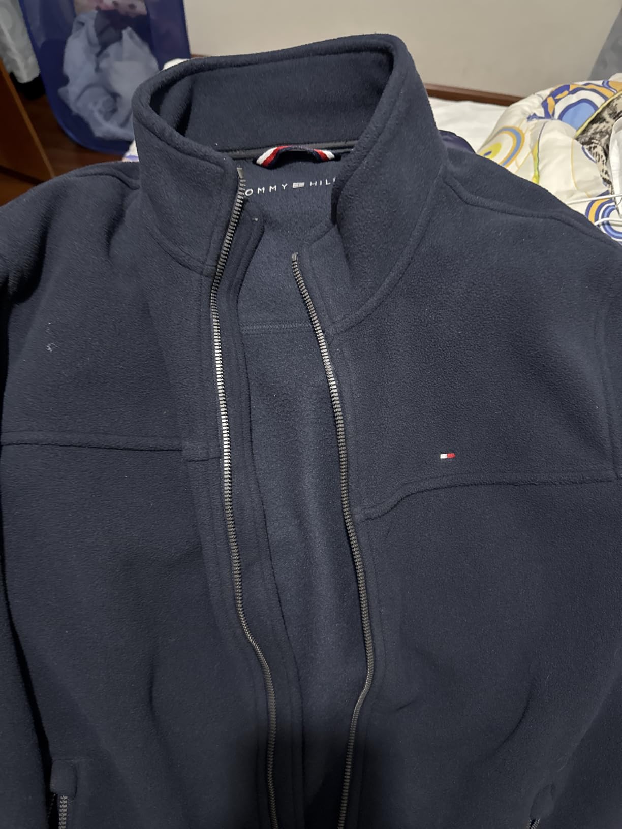 Tommy Hilfiger Men's Classic Zip Front Polar Fleece Jacket customer photo 1