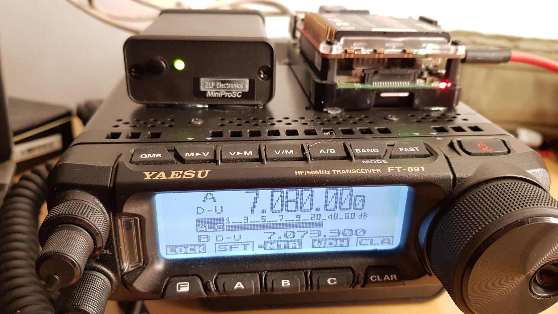 FT-891 FT891 Yaesu Original FT-891 HF/50 MHz All Mode Analog Ultra Compact Mobile/Base Transceiver - 100 Watts - 3 Year Warranty customer photo 1