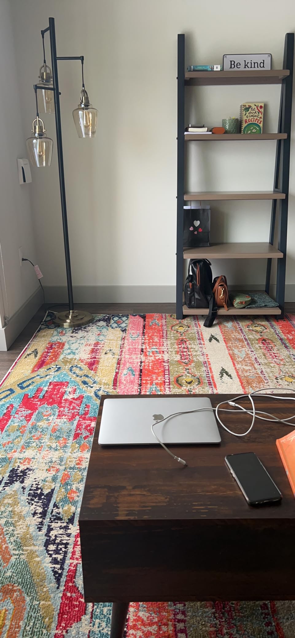 SAFAVIEH Monaco Collection Area Rug - 8' x 10', Multi, Boho Chic Tribal Distressed Design, Non-Shedding & Easy Care, Ideal for High Traffic Areas in Living Room, Bedroom (MNC222F) customer photo 1