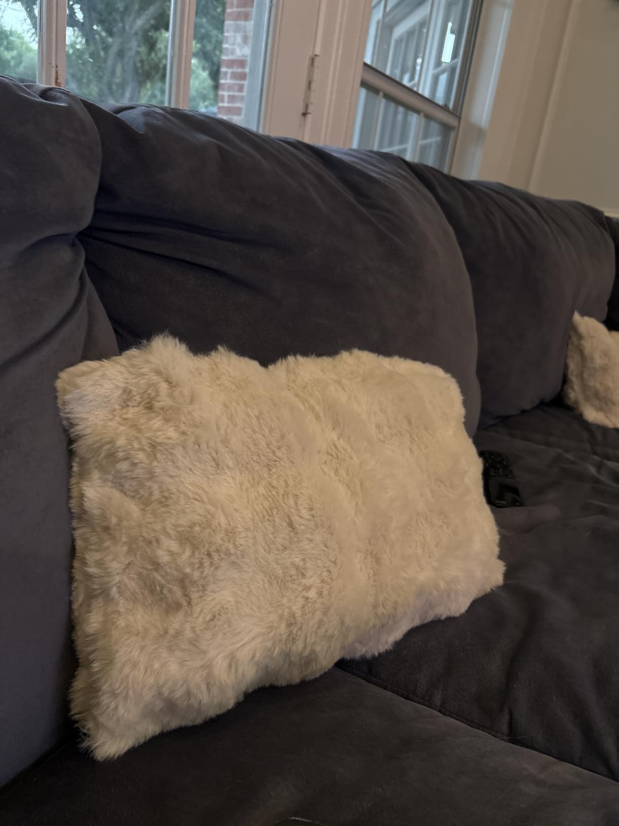 Utopia Bedding 18x18 Pillow Inserts, White Throw Pillows for Couch, 2 Pack | 100% Virgin Filling, Indoor Cushion Inserts for bed, sofa & couch, Extra Filled, Supportive & Fluffy Decorative Pillows customer photo 1