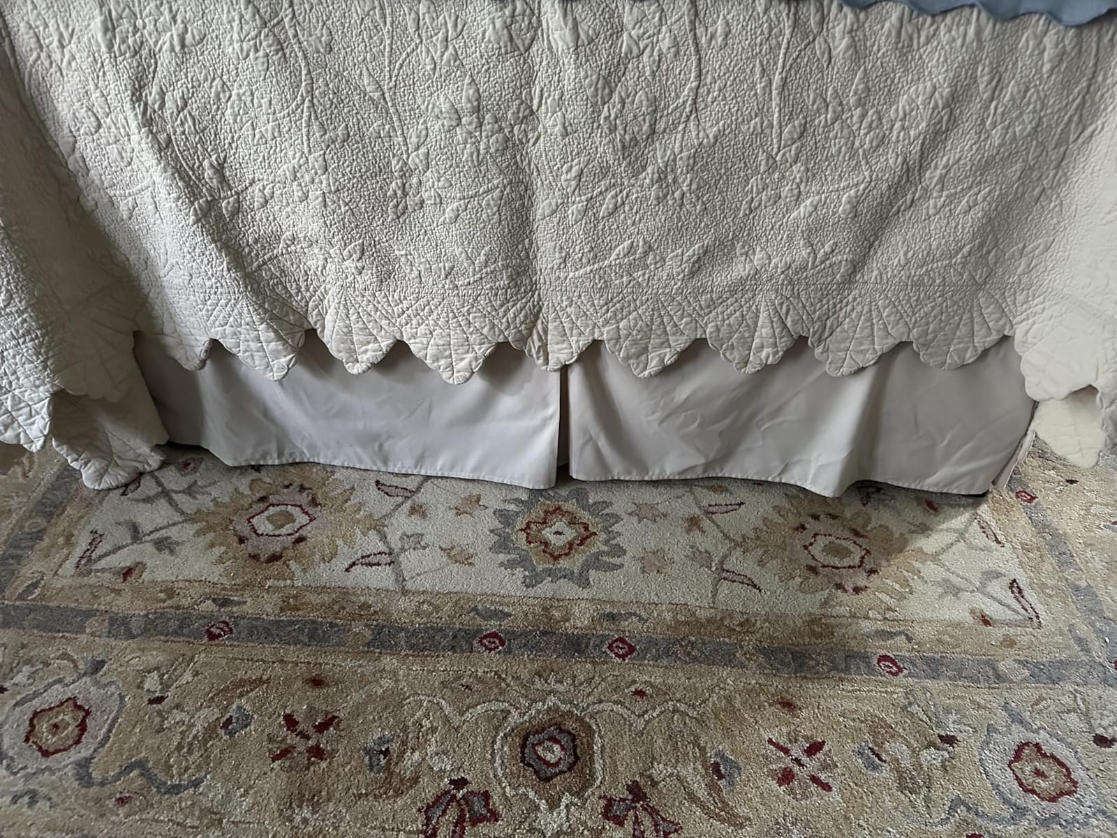 Bare Home Bed Skirt 15-Inch Drop 1800 Ultra-Soft (Queen, Grey) customer photo 2