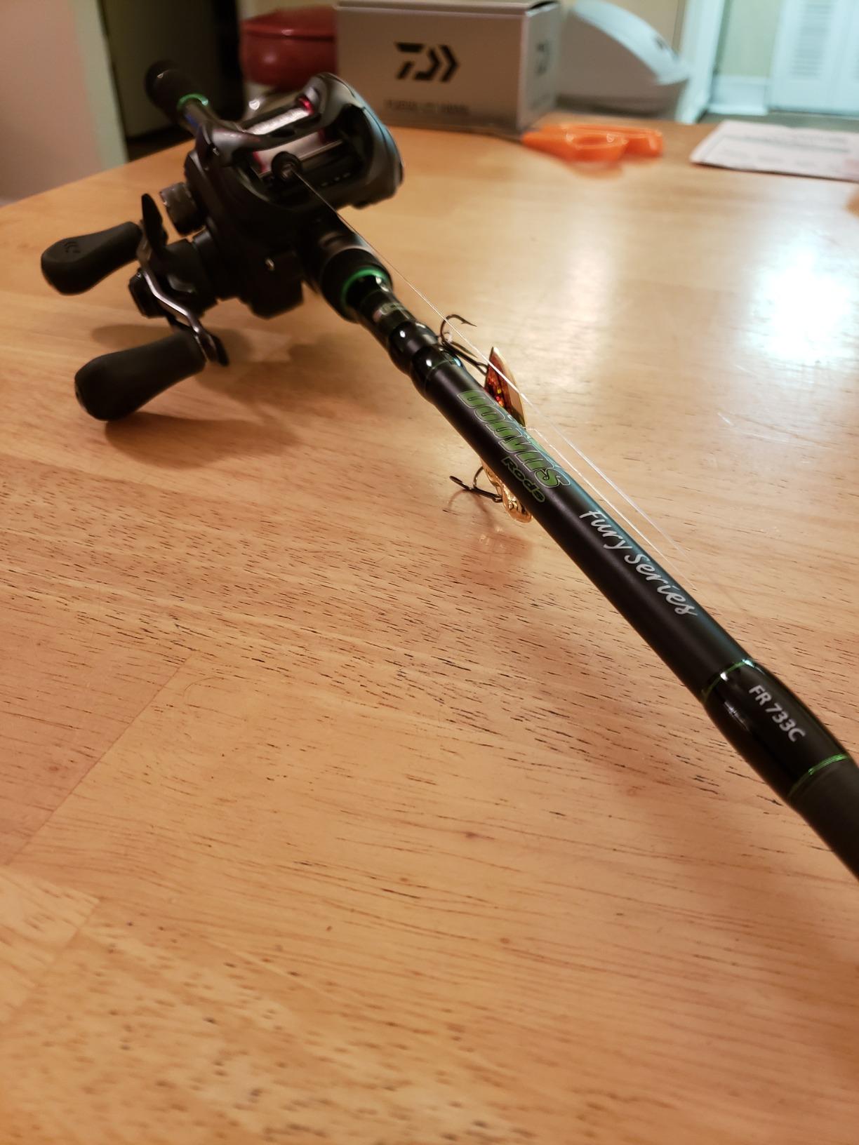 Daiwa Fuego CT Low Profile Baitcasting Reel – Aluminum CT Frame, Air Rotation System & Magforce Braking, Left/Right Hand Options customer photo 2