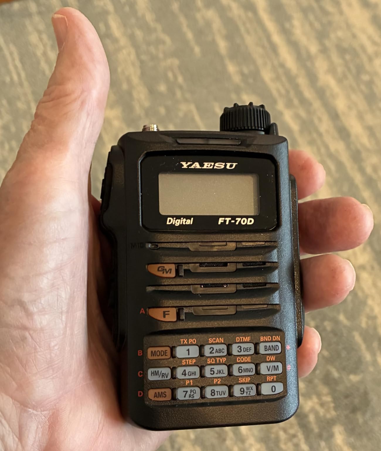 Original Yaesu FT-70DR FT-70 144/430 MHz Digital/Analog Handheld Transceiver - C4FM / FDMA - 3 Year Manufacturer Warranty customer photo 2