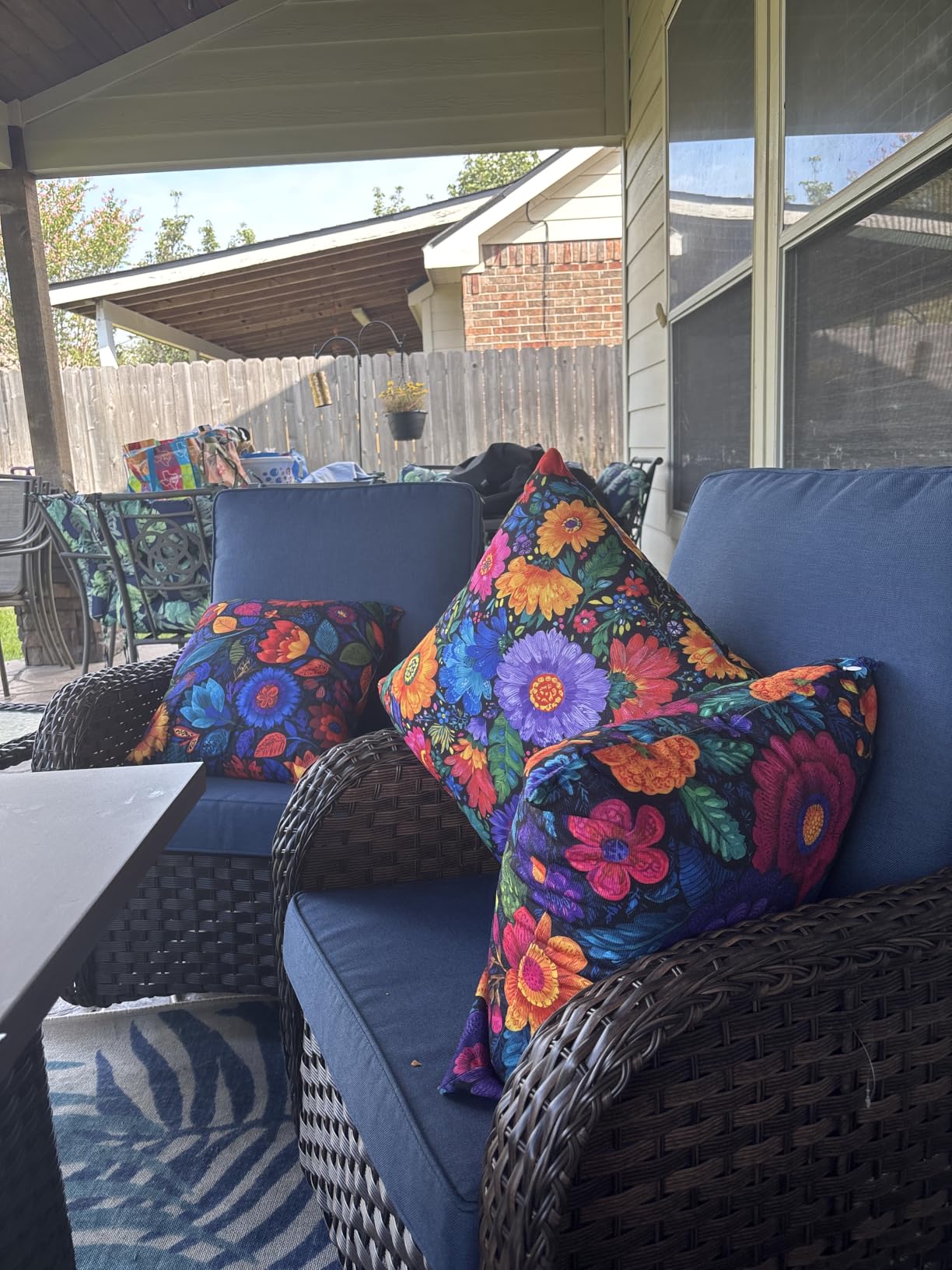 Utopia Bedding Throw Pillows, Decorative 18x18 Pillow Inserts, Set of 4 | Down alternative pillow insert with plush fluffy fill for beds sofas couches and chairs. Suitable for indoor outdoor use. customer photo 2