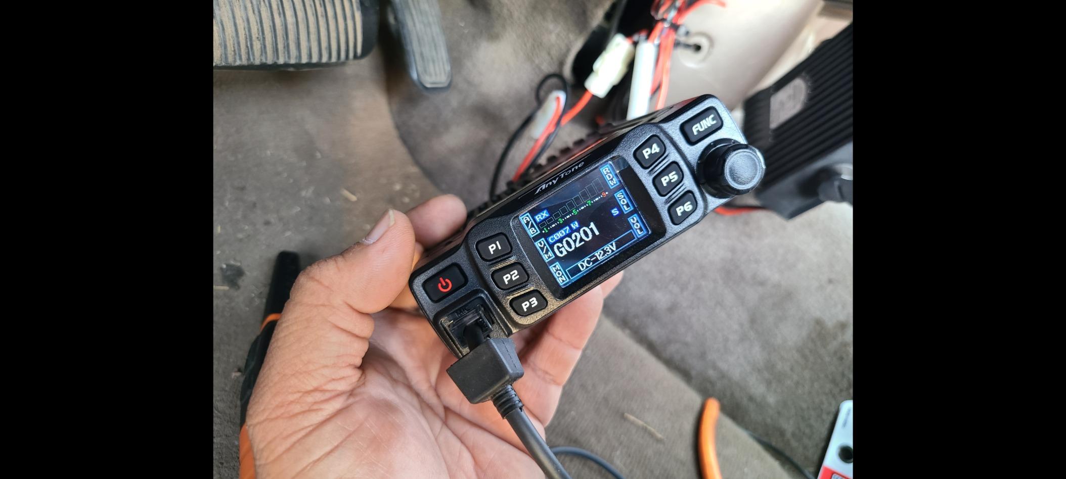 AnyTone AT-778UV Dual Band Transceiver Mobile Radio VHF/Uhf Two Way Radio customer photo 2
