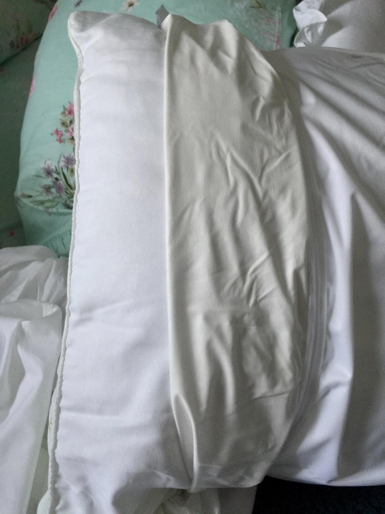 Guardmax Jersey Knitted Pillow Protector with Zipper Standard Size - 4 Pack, 100% Waterproof, Bed Bug Proof, Dust Mite Proof, Hypoallergenic Pillow Covers customer photo 1