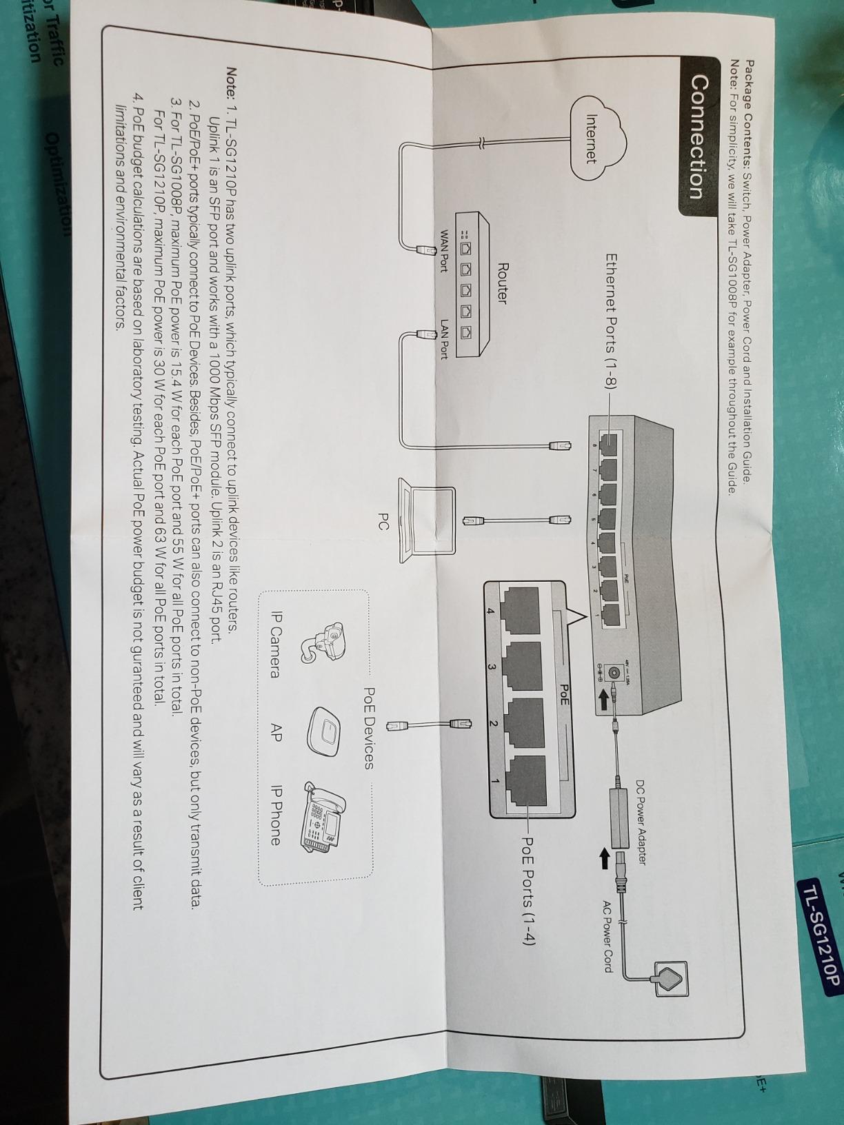 TP-Link TL-SG1016PE | 16 Port Gigabit PoE Switch | Easy Smart Managed | 8 PoE+ Ports @150W | Plug & Play | Sturdy Metal w/ Shielded Ports | QoS, Vlan, IGMP & LAG, Free Expert Help customer photo 2