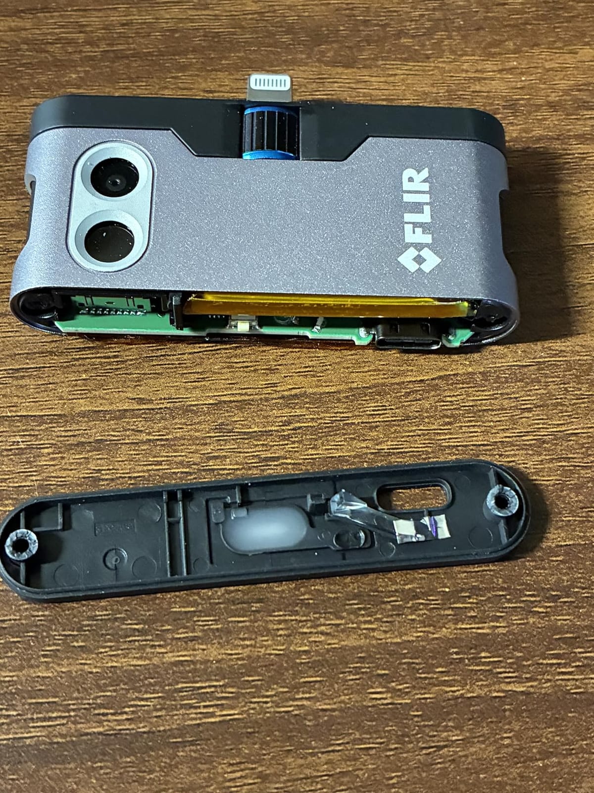Flir One - Thermal Imaging Camera for iOS Smartphones (iPhone 14 and Older w/Lightning Port), 240x180 Super Resolution (80x60 Native IR) customer photo 2