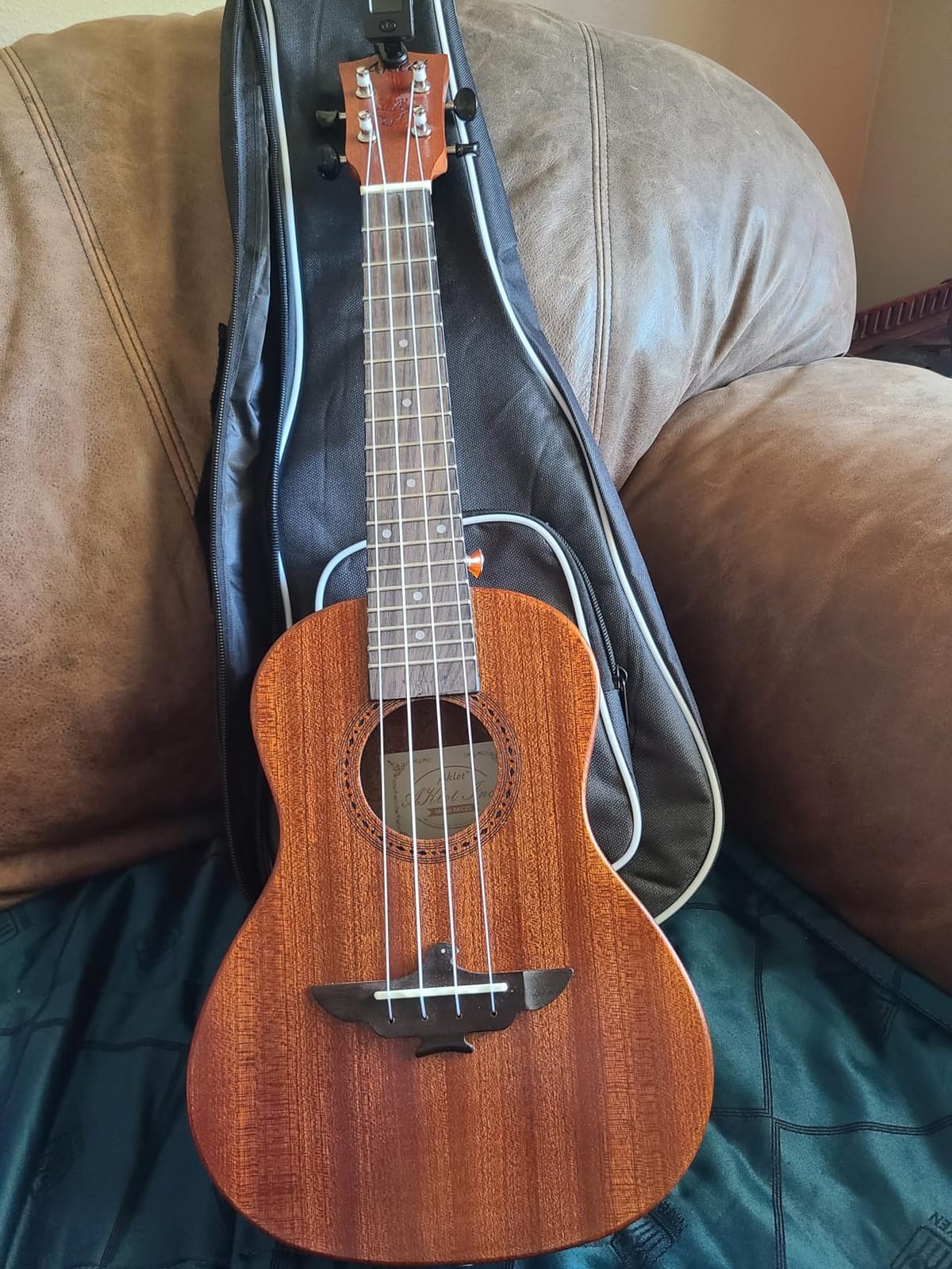 Ukulele, AKLOT Concert Ukelele Solid Mahogany 23 inch for Professional Beginners Adults Kit with Free Online Lesson and Uke Accessories customer photo 2