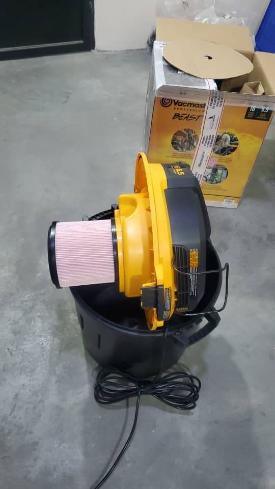 Vacmaster Professional - Wet/Dry Vac, 16 Gallon, Beast Series, 6.5 HP 2-1/2
