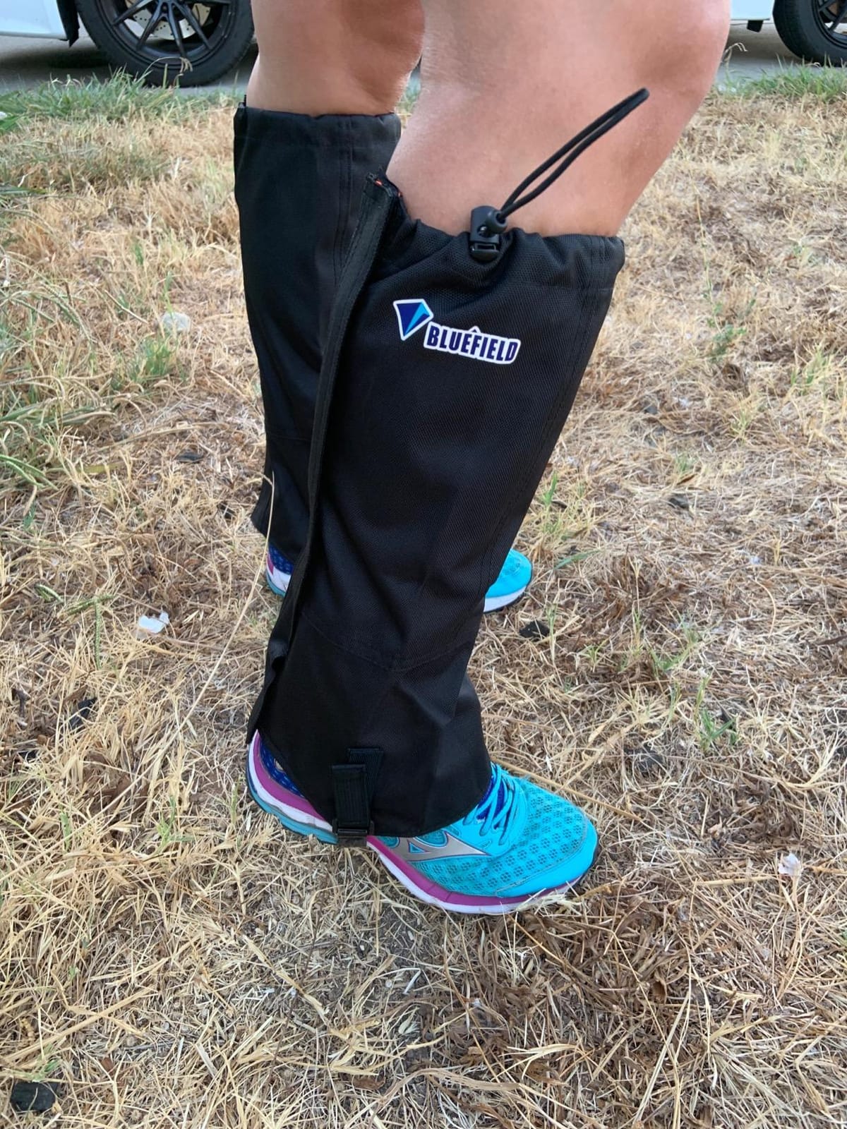 Azarxis Hiking Gaiters for Outdoor Hunting Walking Backpacking Women Men Ankle Leg Guard Boot Legging Cover Snow Waterproof customer photo 2