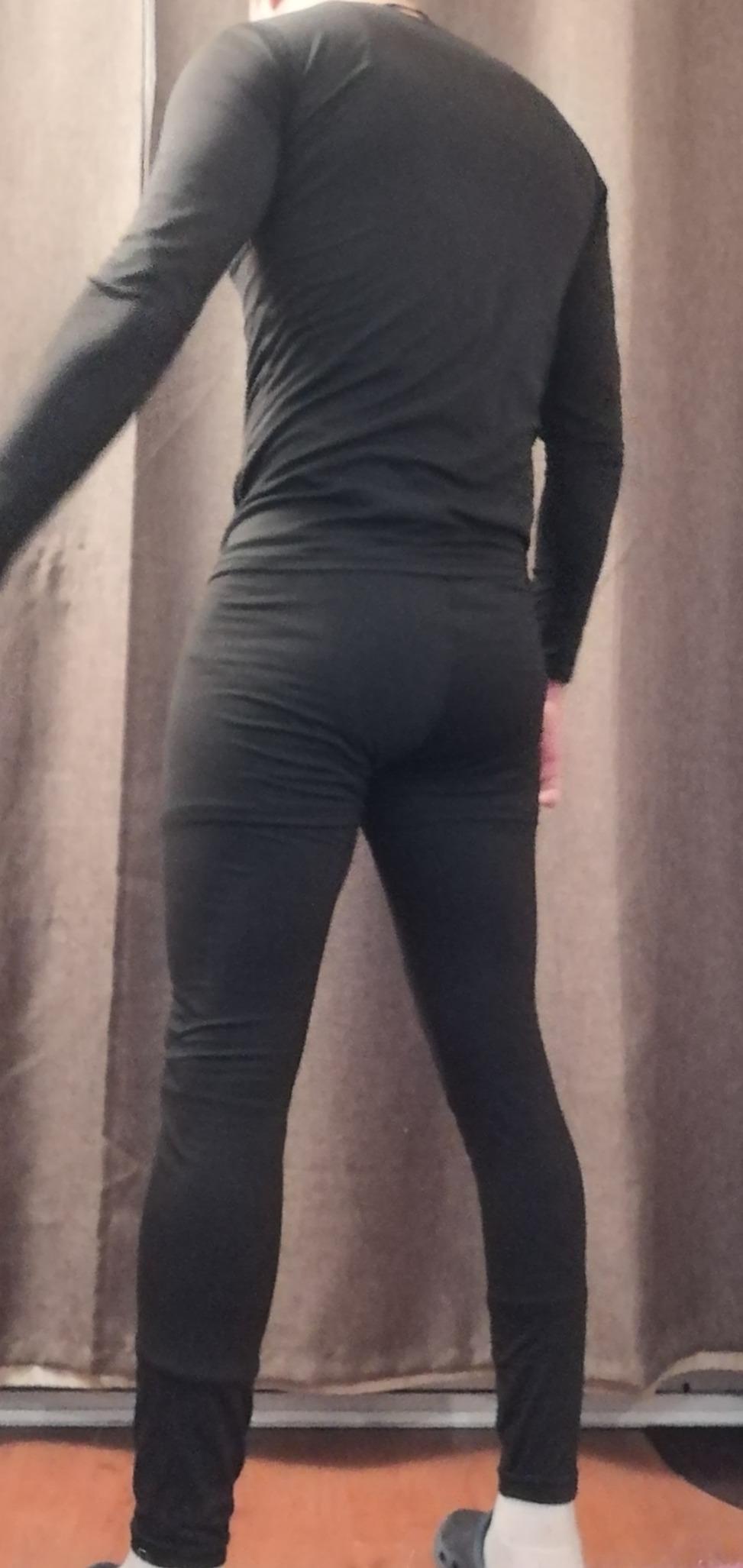 Thermal Underwear for Men Long Johns Base Layer Fleece Lined Winter Warm customer photo 2