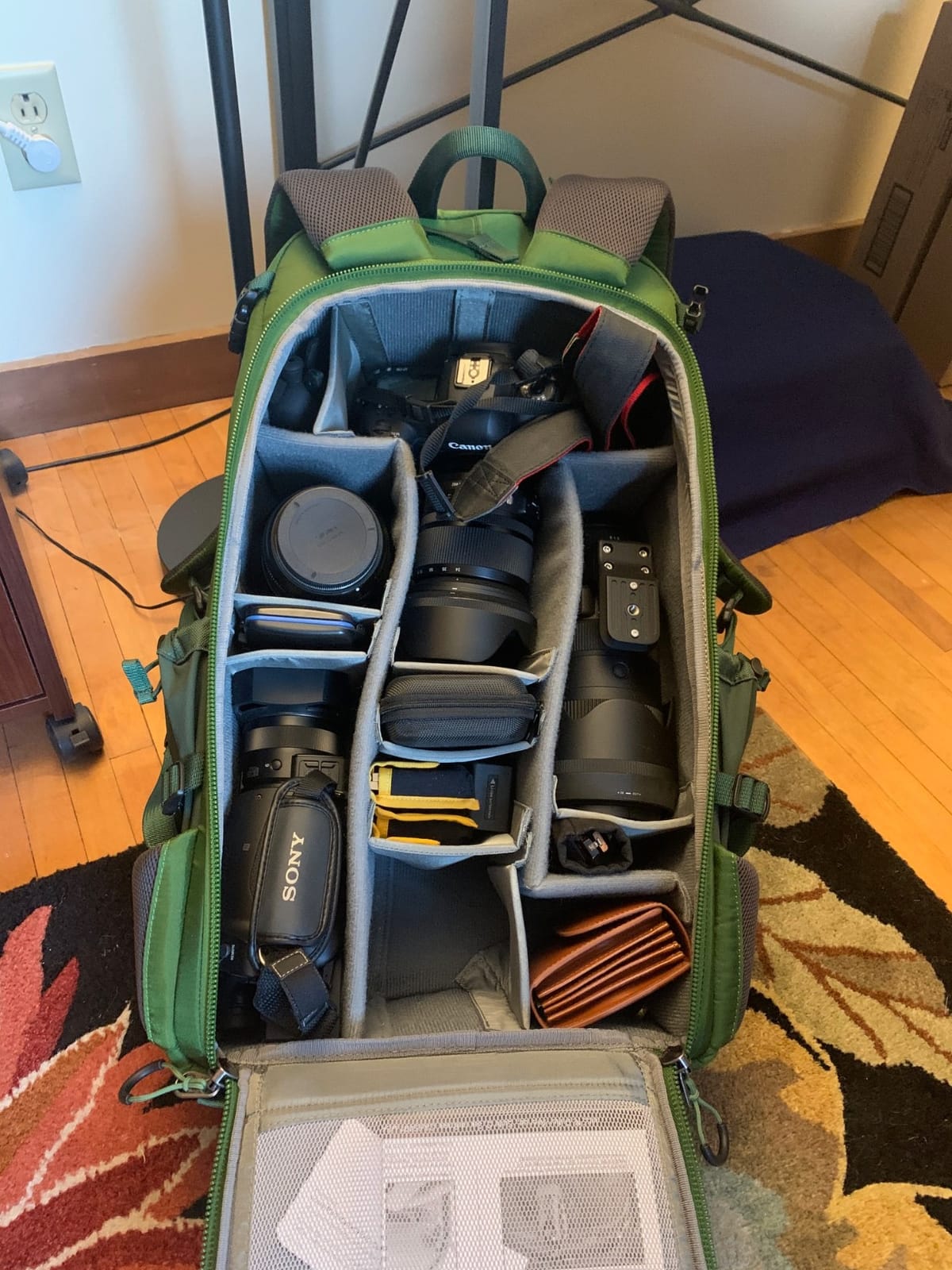 MindShift Gear BackLight 36L Outdoor Adventure Camera Daypack Backpack (Woodland Green) customer photo 2