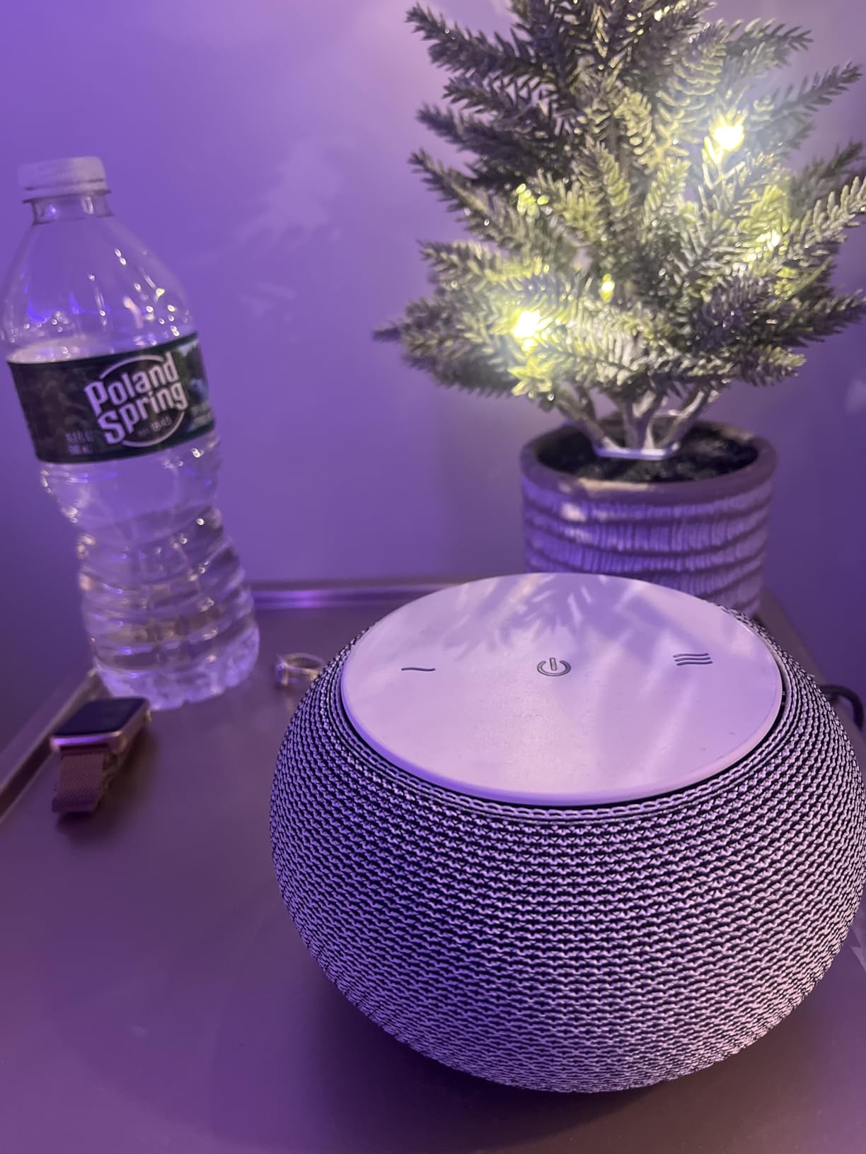 SNOOZ Original Smart White Noise Sound Machine, Real Fan Inside for Sleep customer photo 1