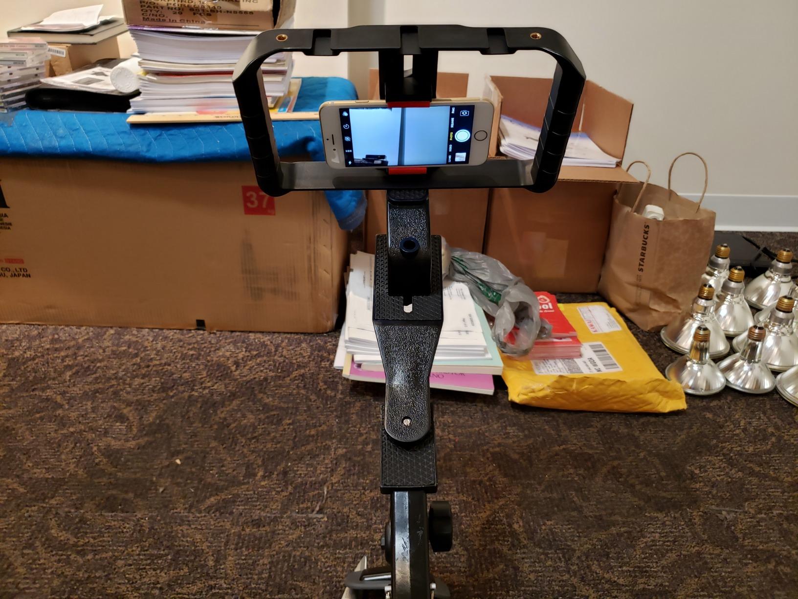 ULANZI U Rig Pro Smartphone Video Rig, Filmmaking Vlogging Case Phone Video | Stabilizer Grip Tripod Mount for Videomaker Film-Maker Video-grapher with Cold Shoe Mount for iPhone Samsung and More customer photo 1