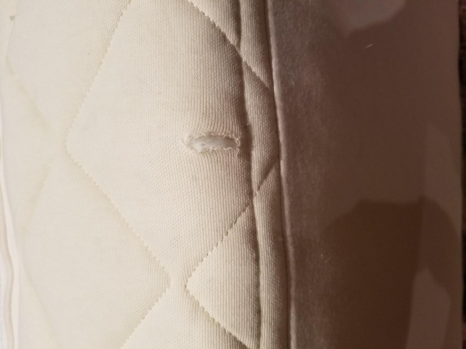 Happsy Organic Hybrid Mattress - Natural Latex Mattress - Medium Firm with Encased Coil Layers for Universal Comfort and Pressure Relieving - Bed-in-a-Box - Full customer photo 1