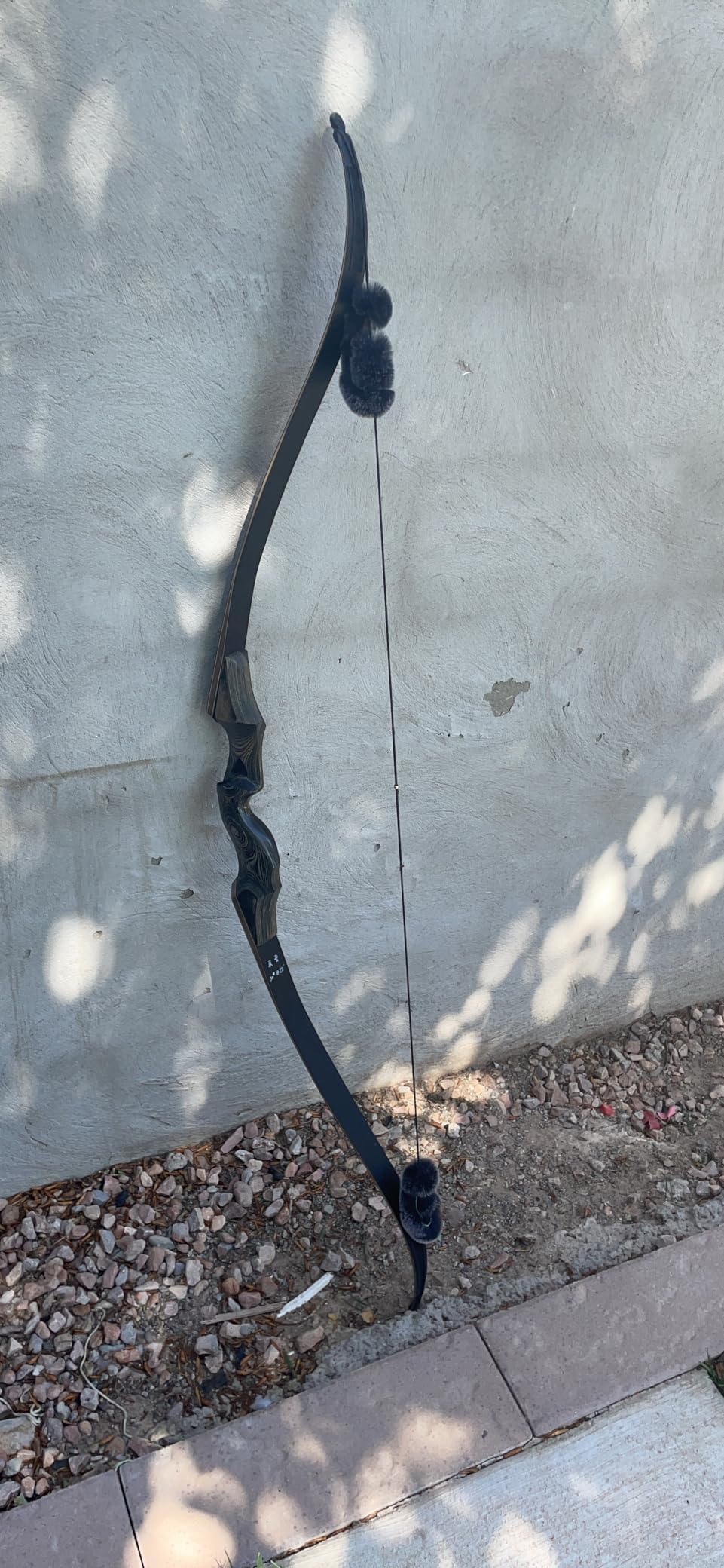 Obert Original Black Hunter Takedown Recurve Bow 60inch with Bamboo Core Limbs Archery Hunting Target Practice customer photo 1